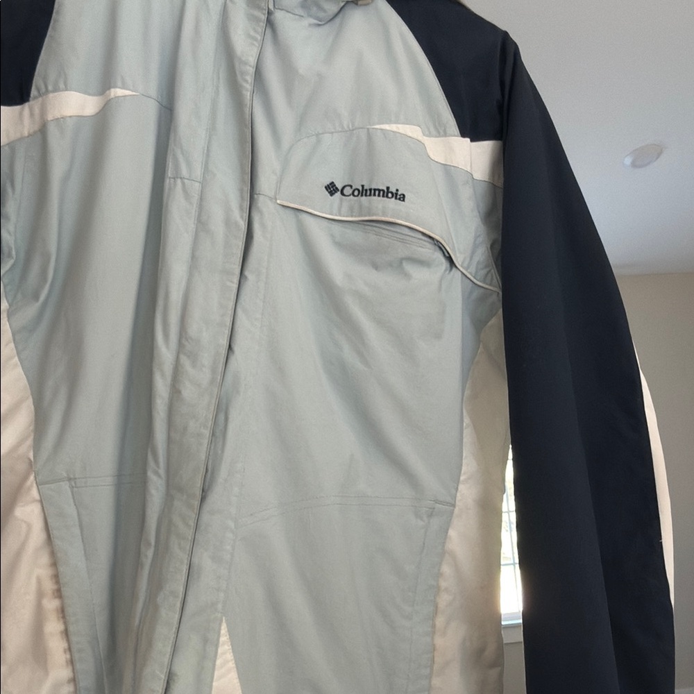 Columbia Navy and Light Gray Jacket